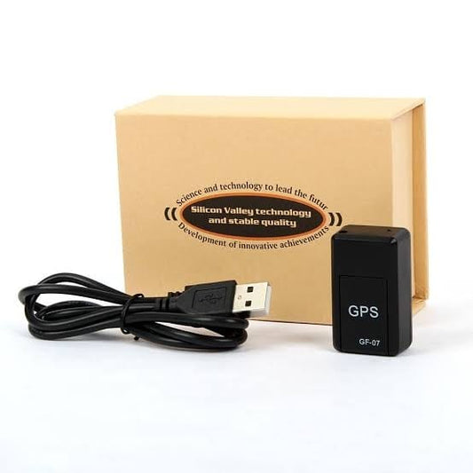 GPS Tracker GF-07 Mini Magnetic Real Time Locator Device with Voice Monitoring and Long Battery for Car, Bike, Kids, Pets, Anti-Theft Security