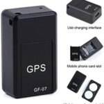 GPS Tracker GF-07 Mini Magnetic Real Time Locator Device with Voice Monitoring and Long Battery for Car, Bike, Kids, Pets, Anti-Theft Security